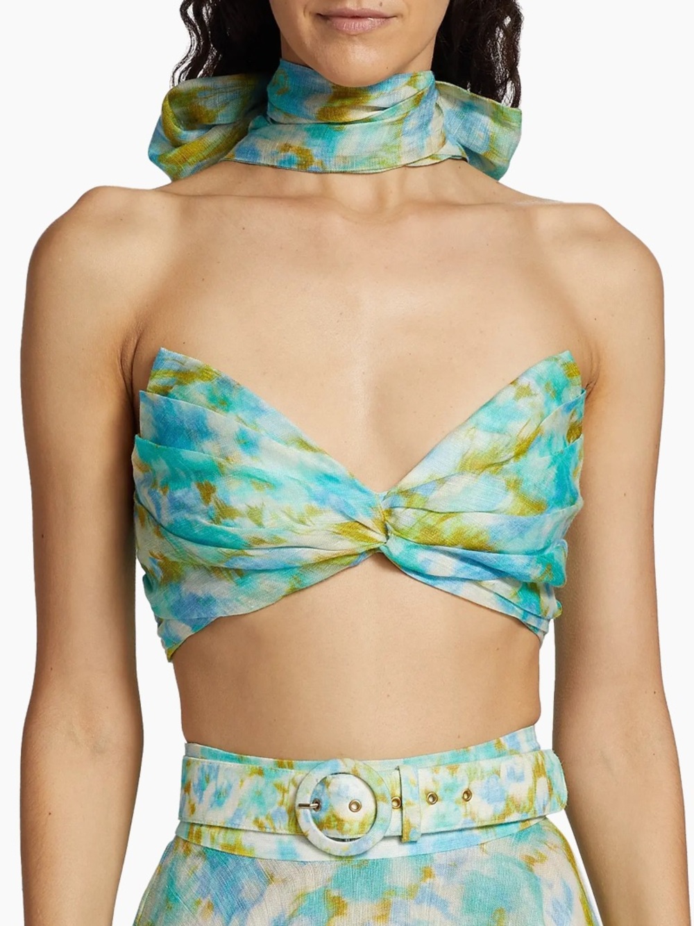 Zimmermann High Tide Twist Crop Bodice NEW - Picture 2 of 9